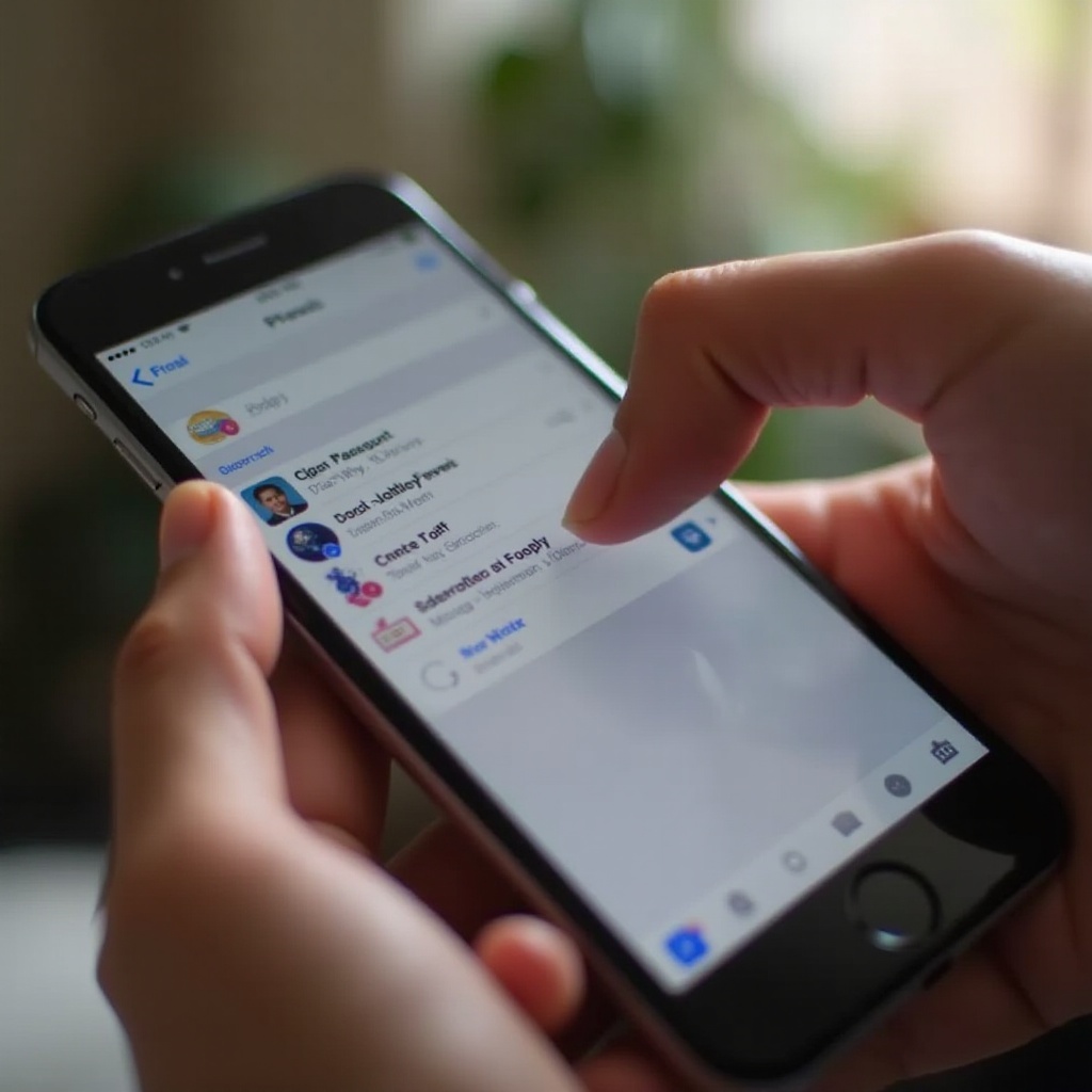 jak najít staré iMessages