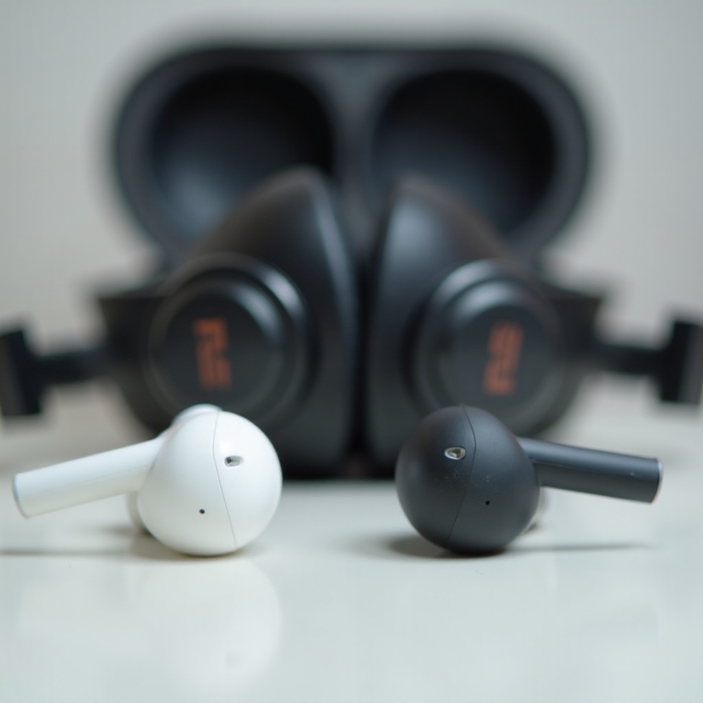 airpods sună plat comparativ cu căștile Sennheiser