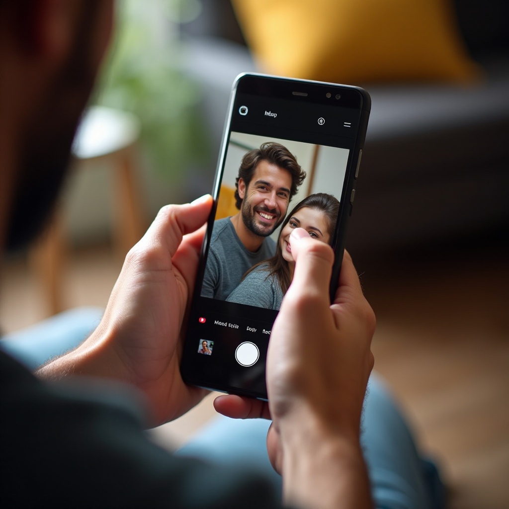 how to mirror a photo on android