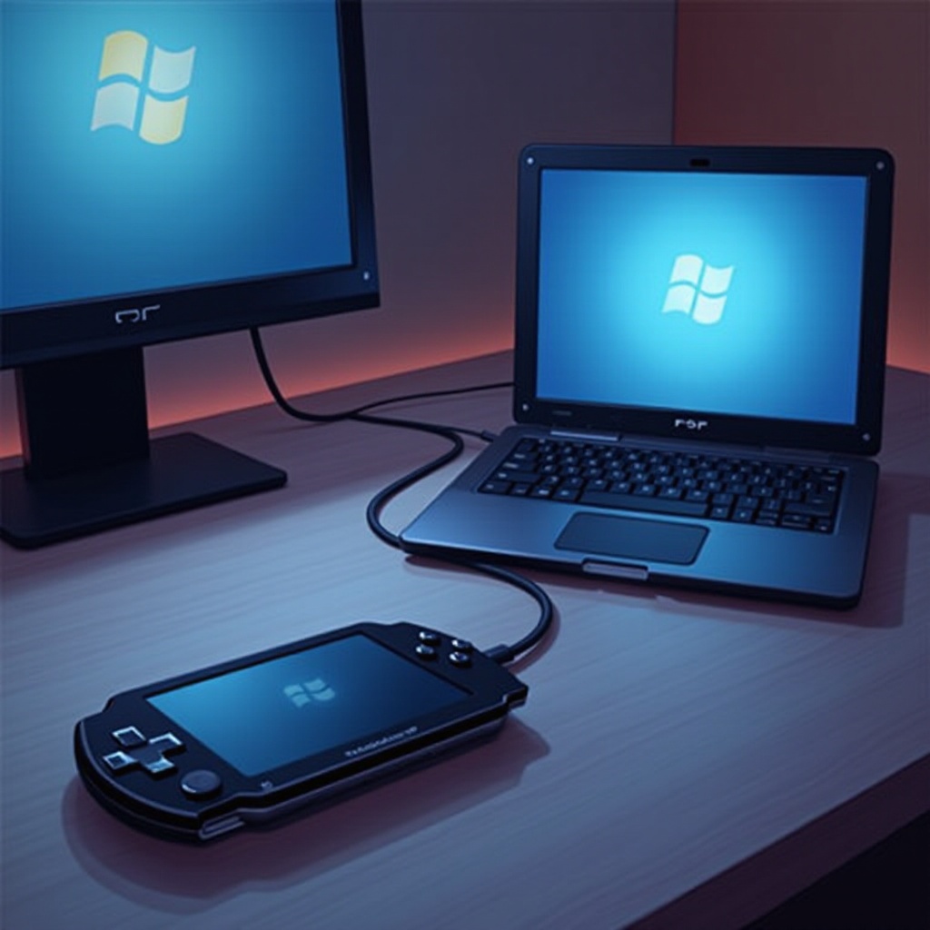 cum să conectezi un PSP la un computer