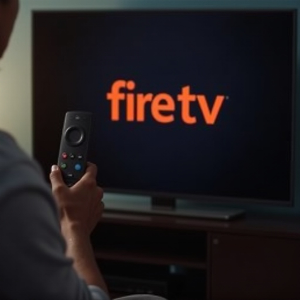 firestick заседнал на екрана на fire tv