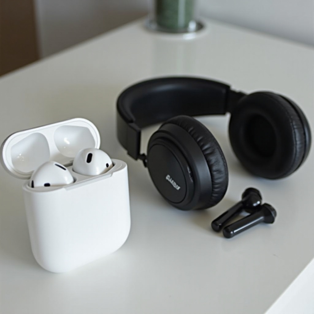 airpods brzmią płasko w porównaniu do słuchawek Sennheiser