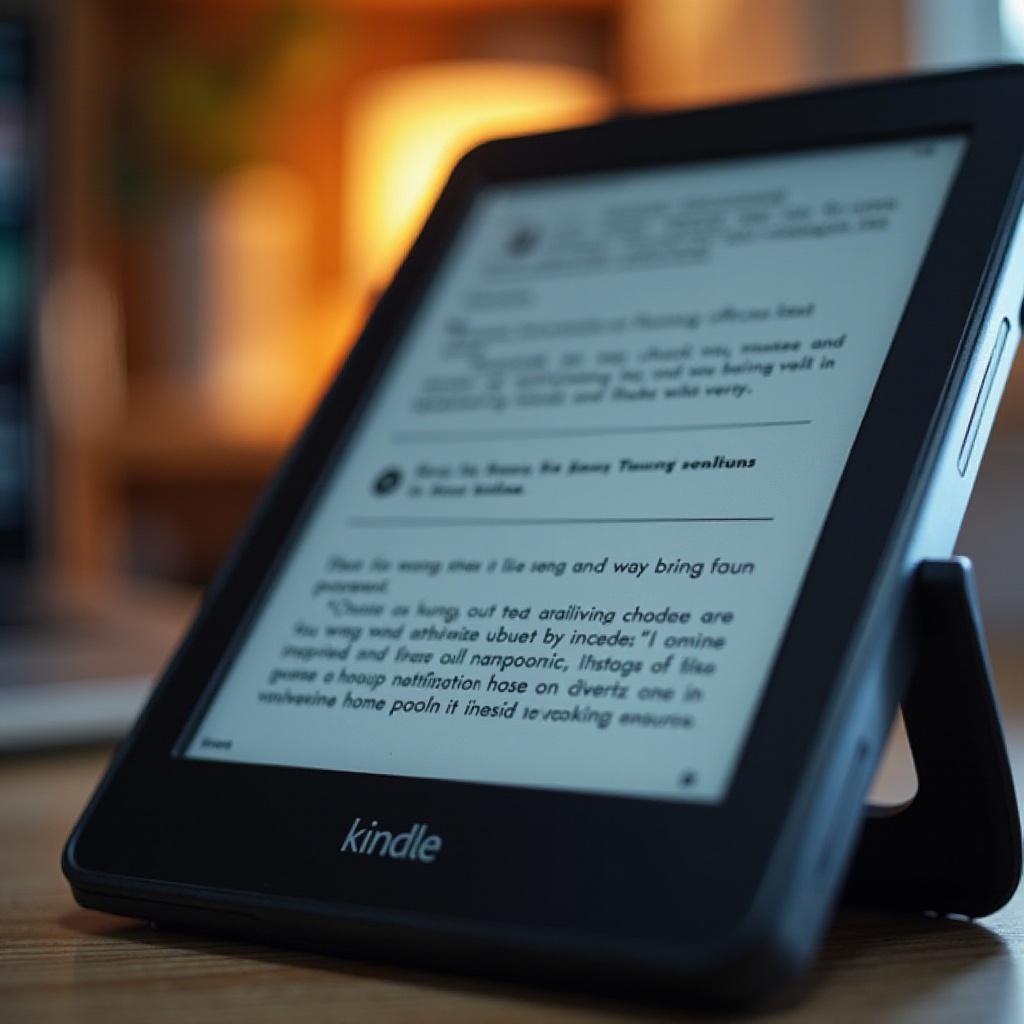 cum să te întorci la ecranul de pornire pe Kindle