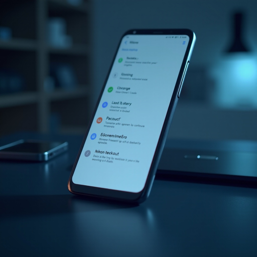 screen timeout android