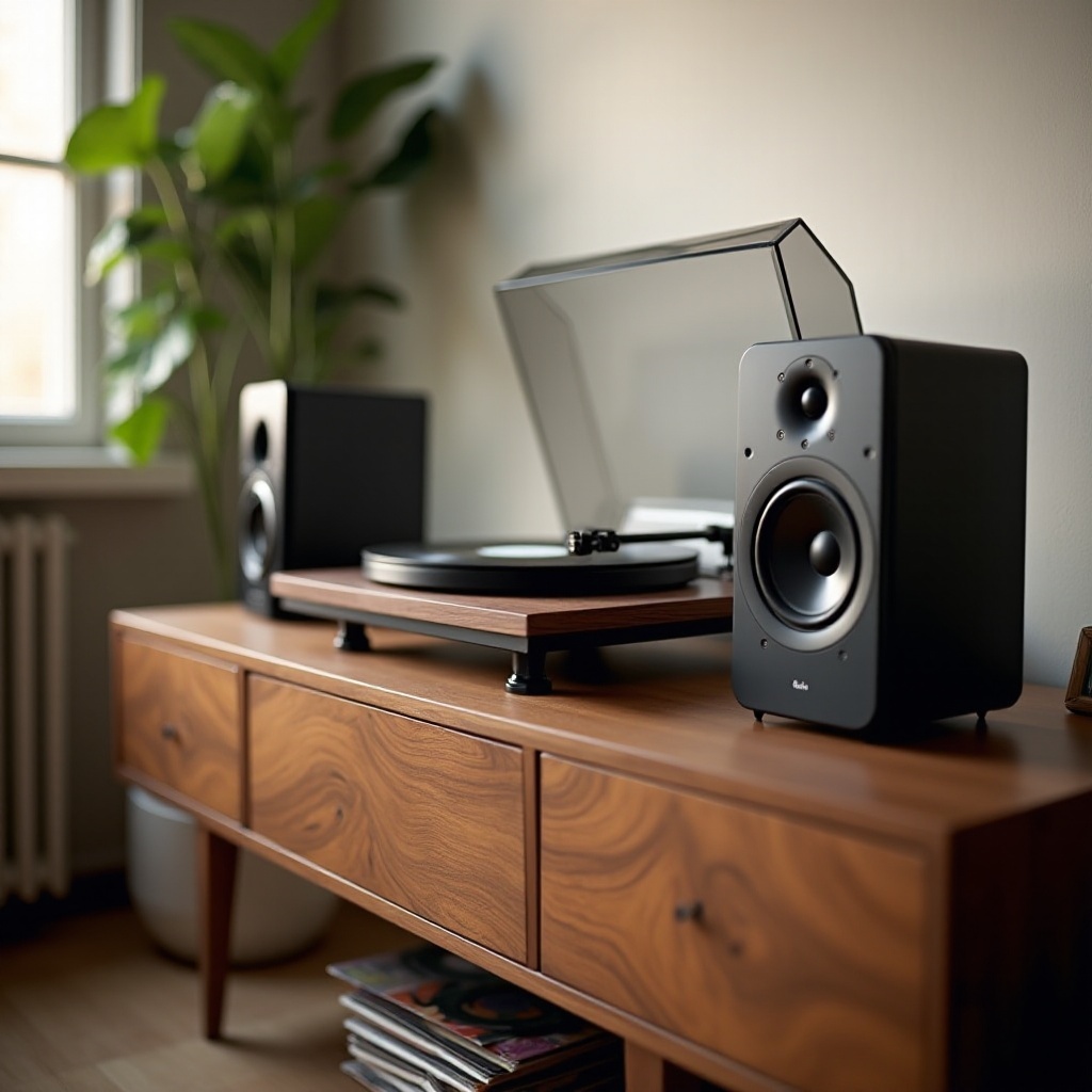best budget turntable speakers