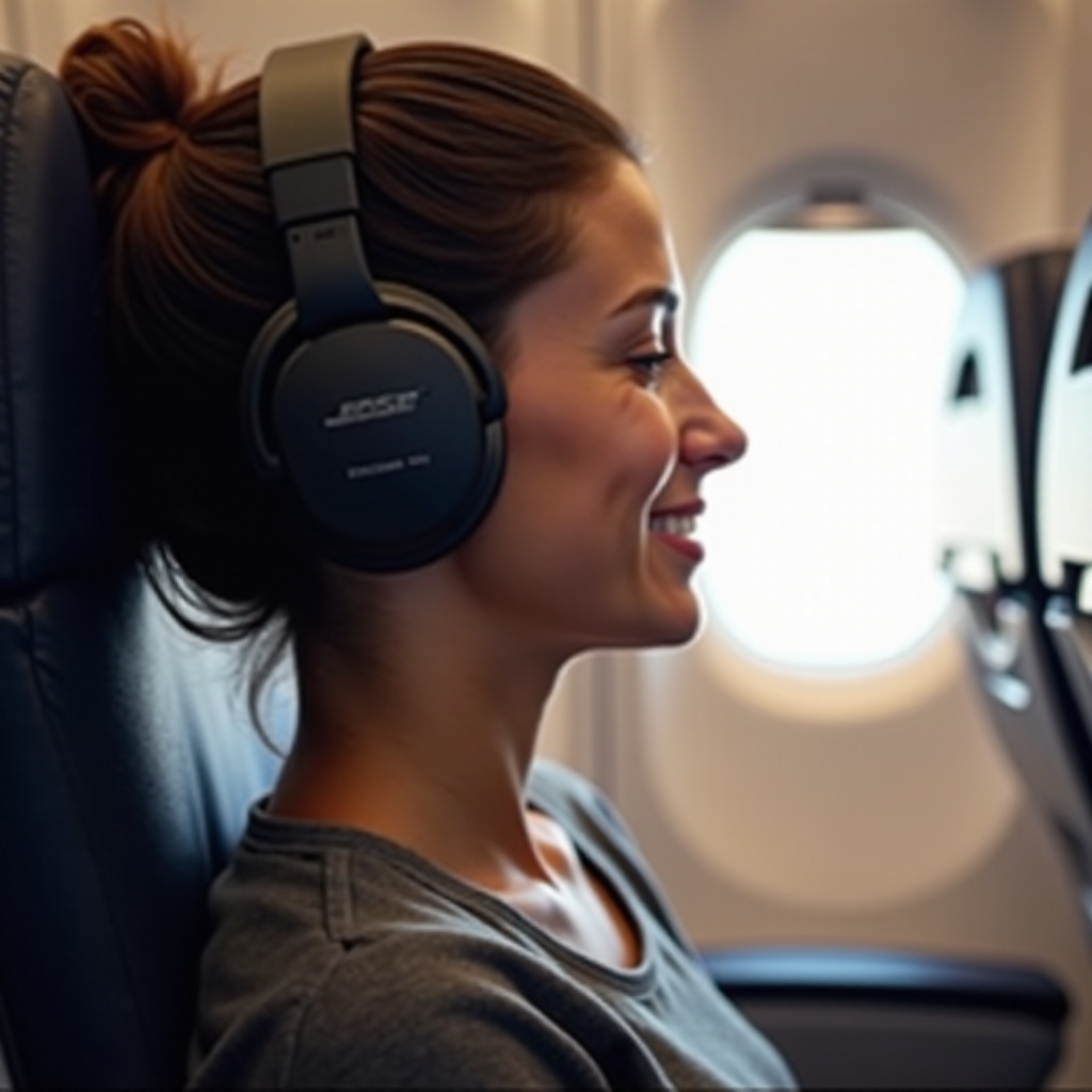 могу ли я использовать наушники Bose QuietComfort в самолете