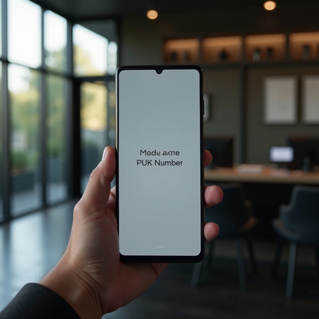 co to jest numer puk na telefonie pixel 6a