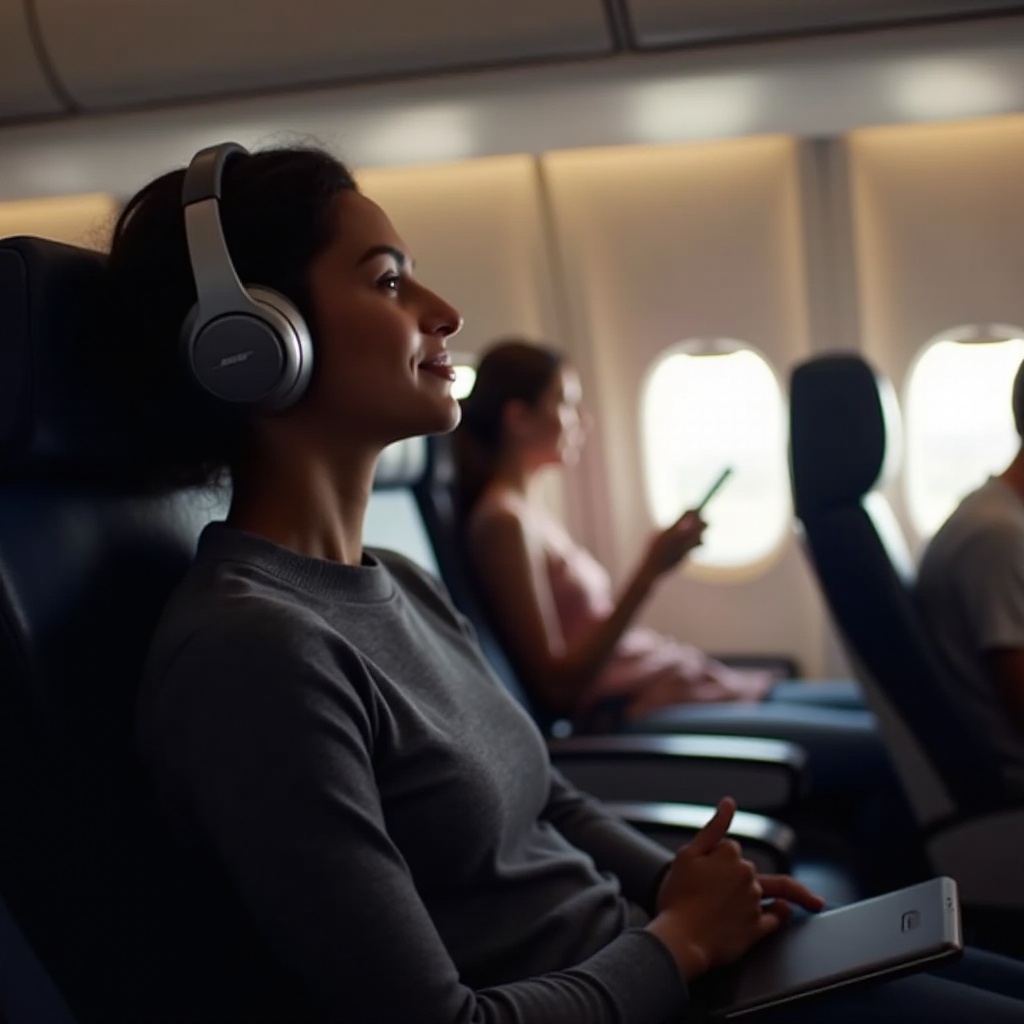 могу ли я использовать наушники Bose QuietComfort в самолете