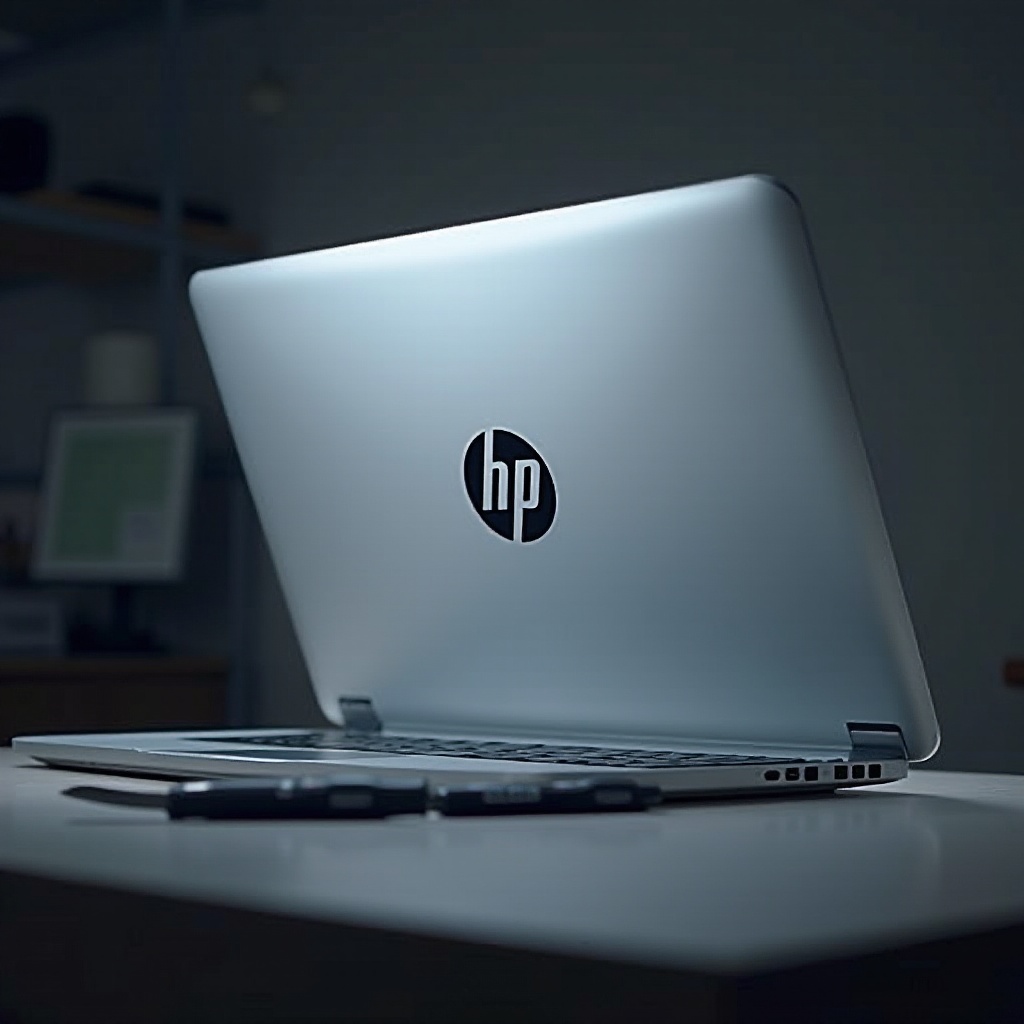 как да отворите задния капак на лаптоп HP