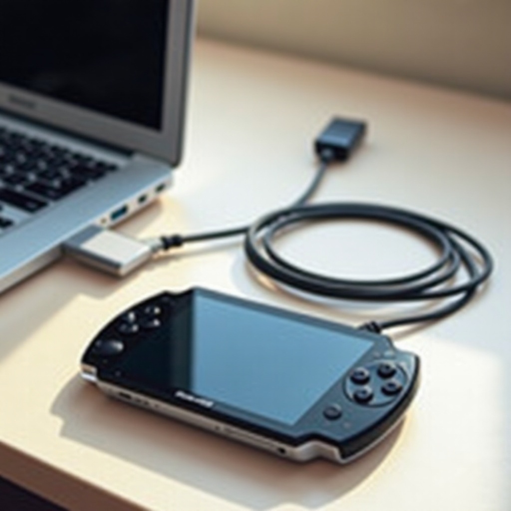 kako povezati PSP sa računarom