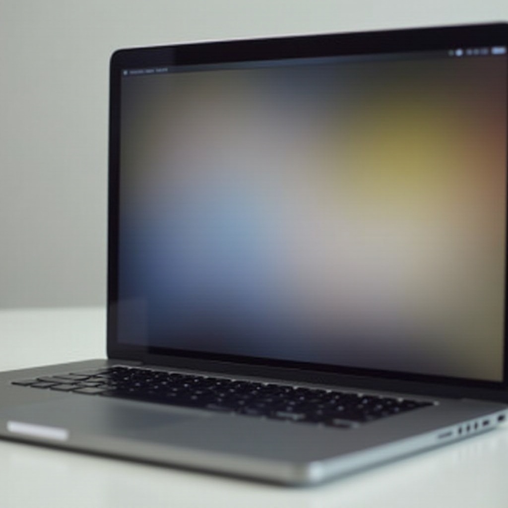 обезцветяване на екрана macbook pro