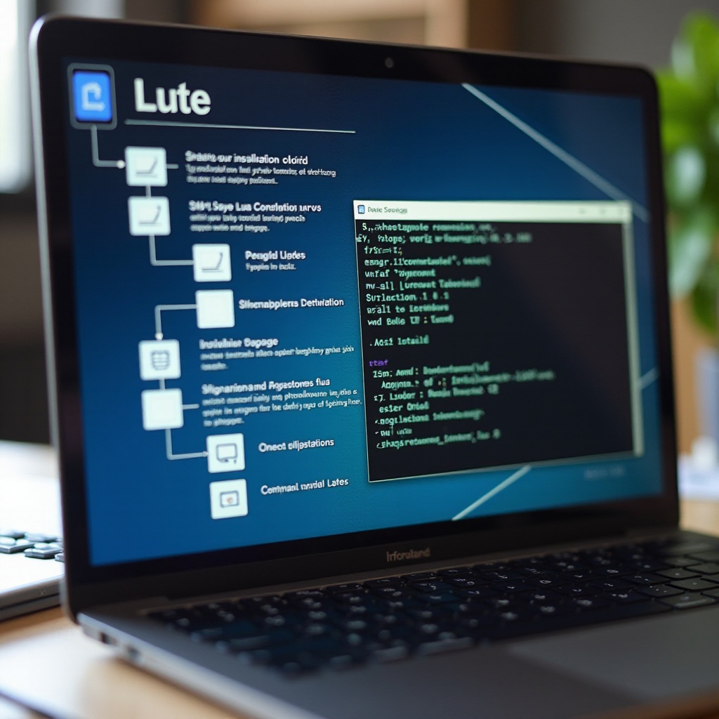 как да инсталирате lua на служебен лаптоп с Windows 10