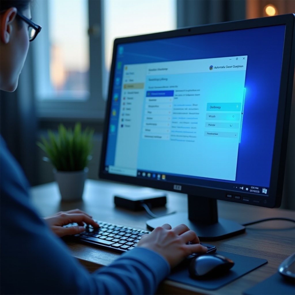 автоматично изключване win 10