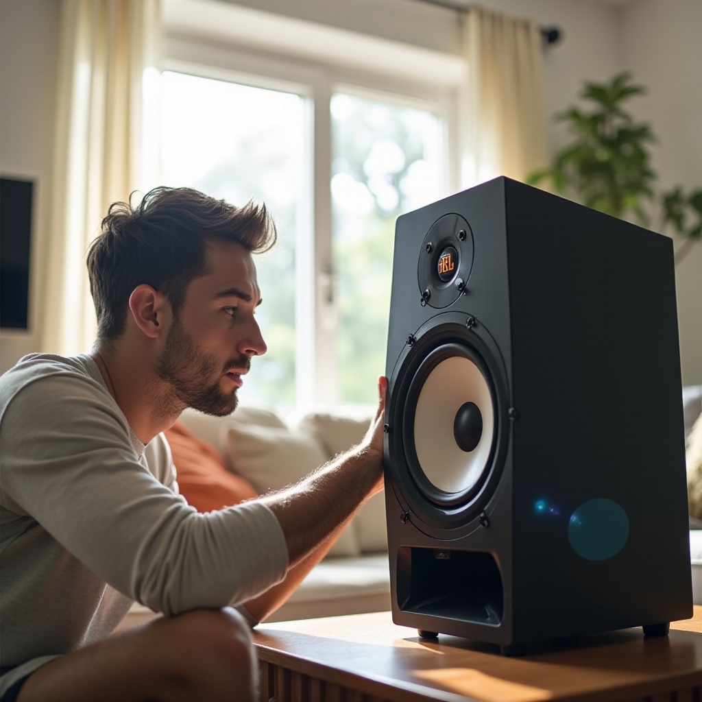 problémy s reproduktorem jbl