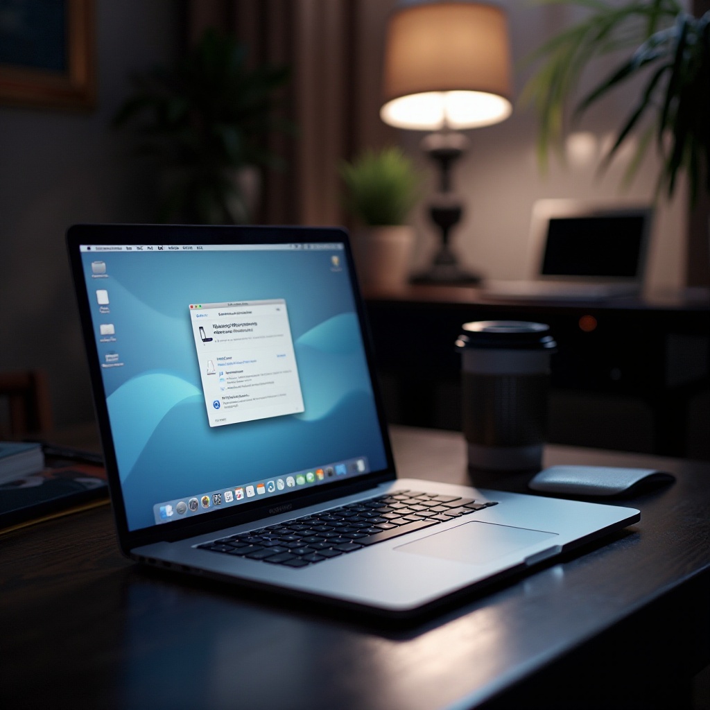 как не отключать дисплей на Mac