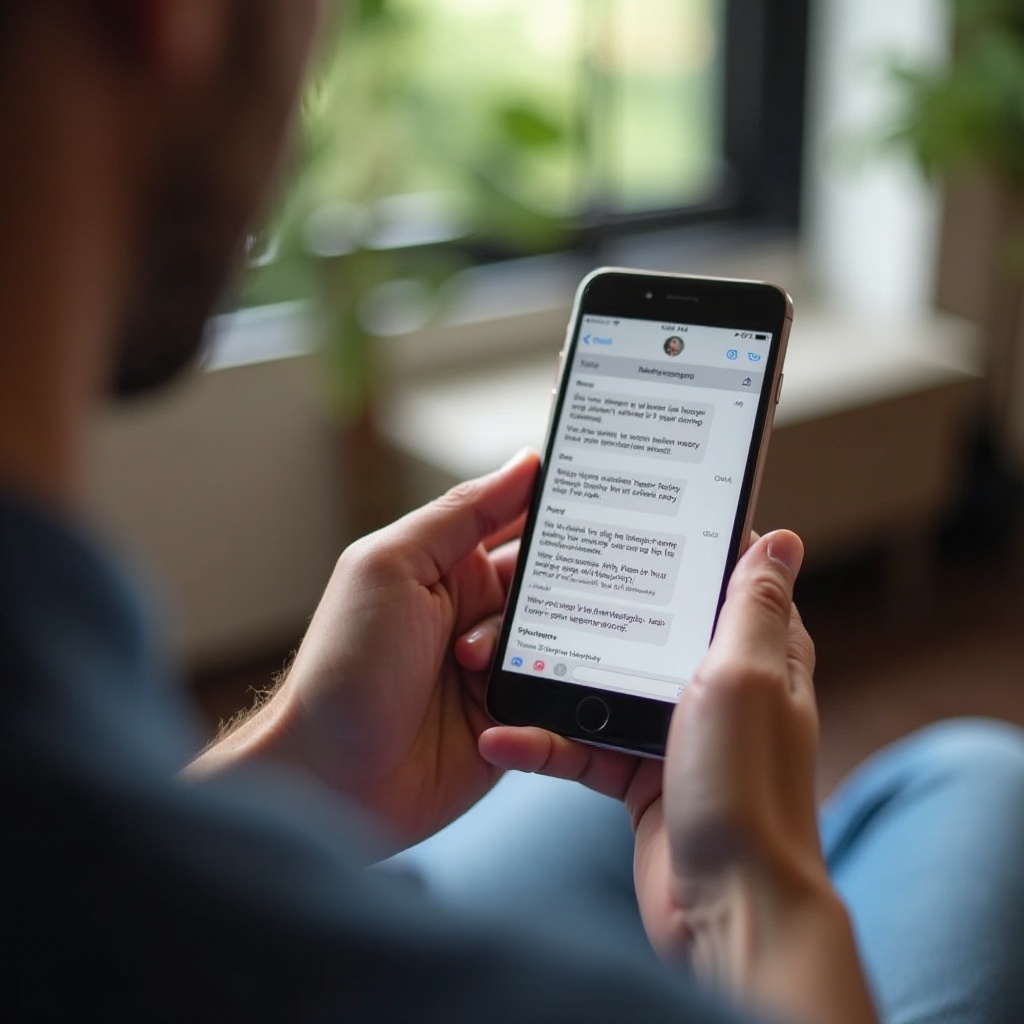 كيفية العثور على رسائل iMessages القديمة
