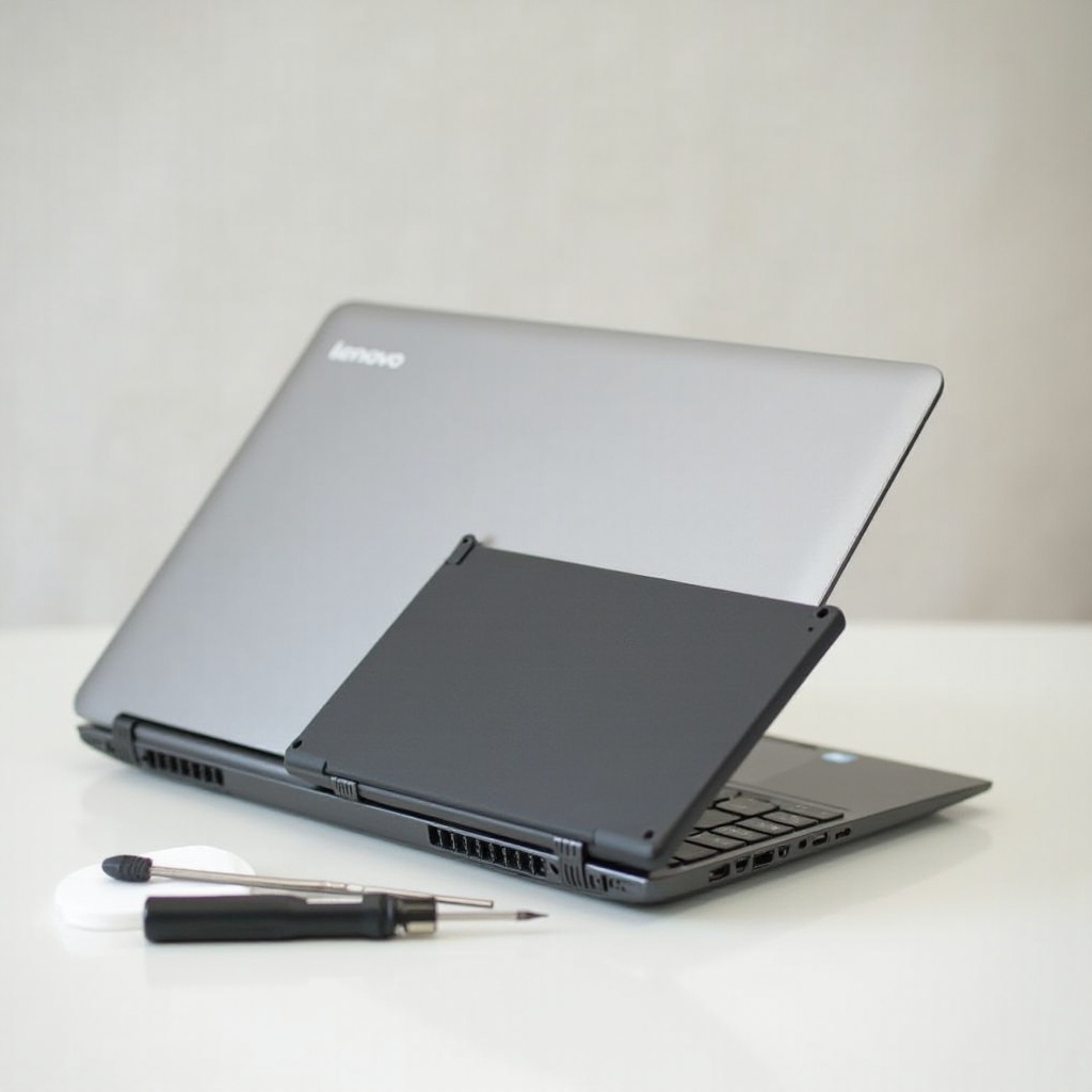jak wymienić baterię w laptopie Lenovo