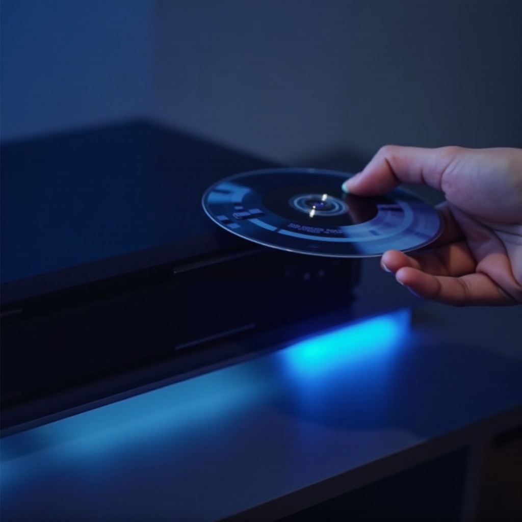 ps4 jak vložit disk