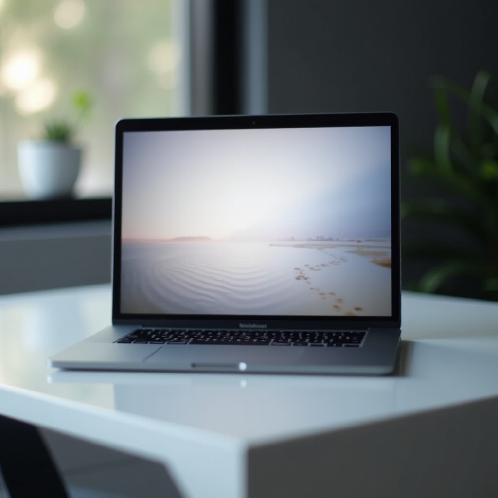 změna barvy obrazovky macbook pro