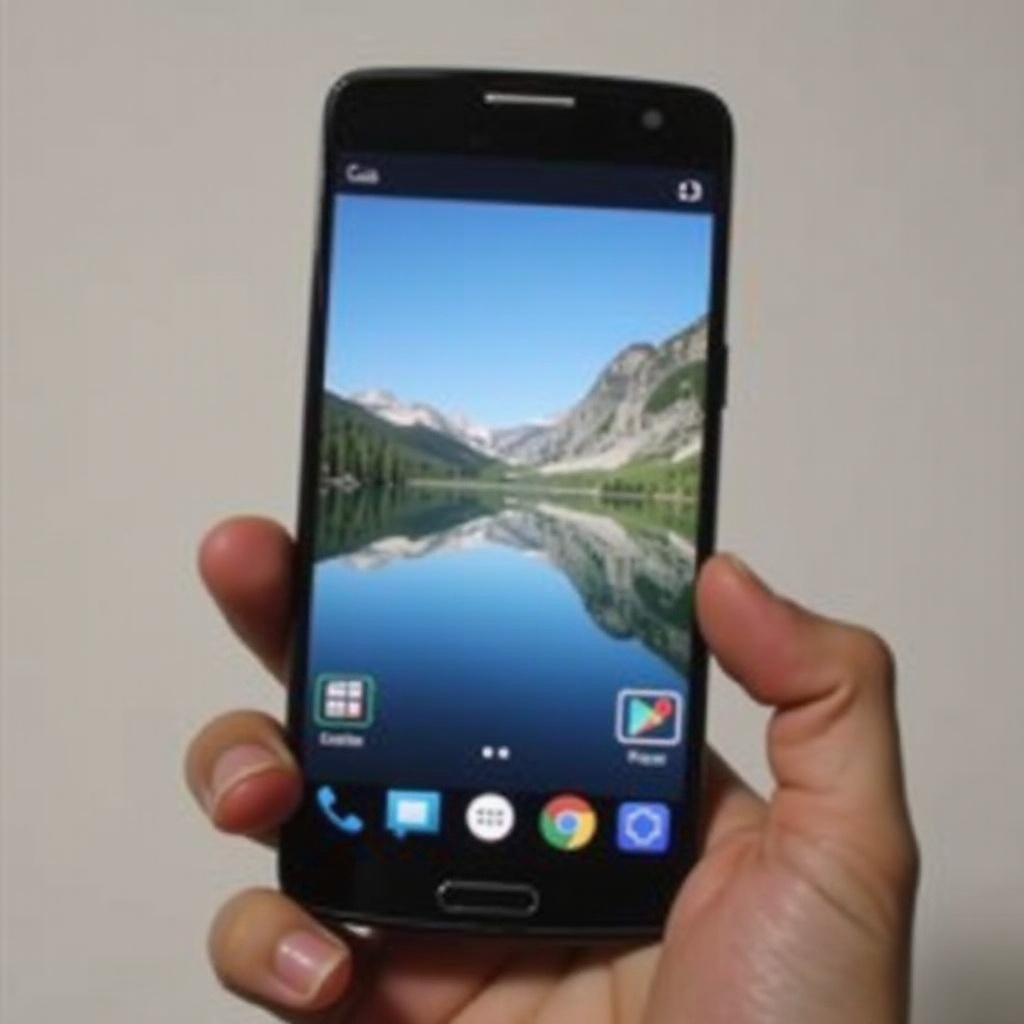jak zrcadlit fotografii na Androidu