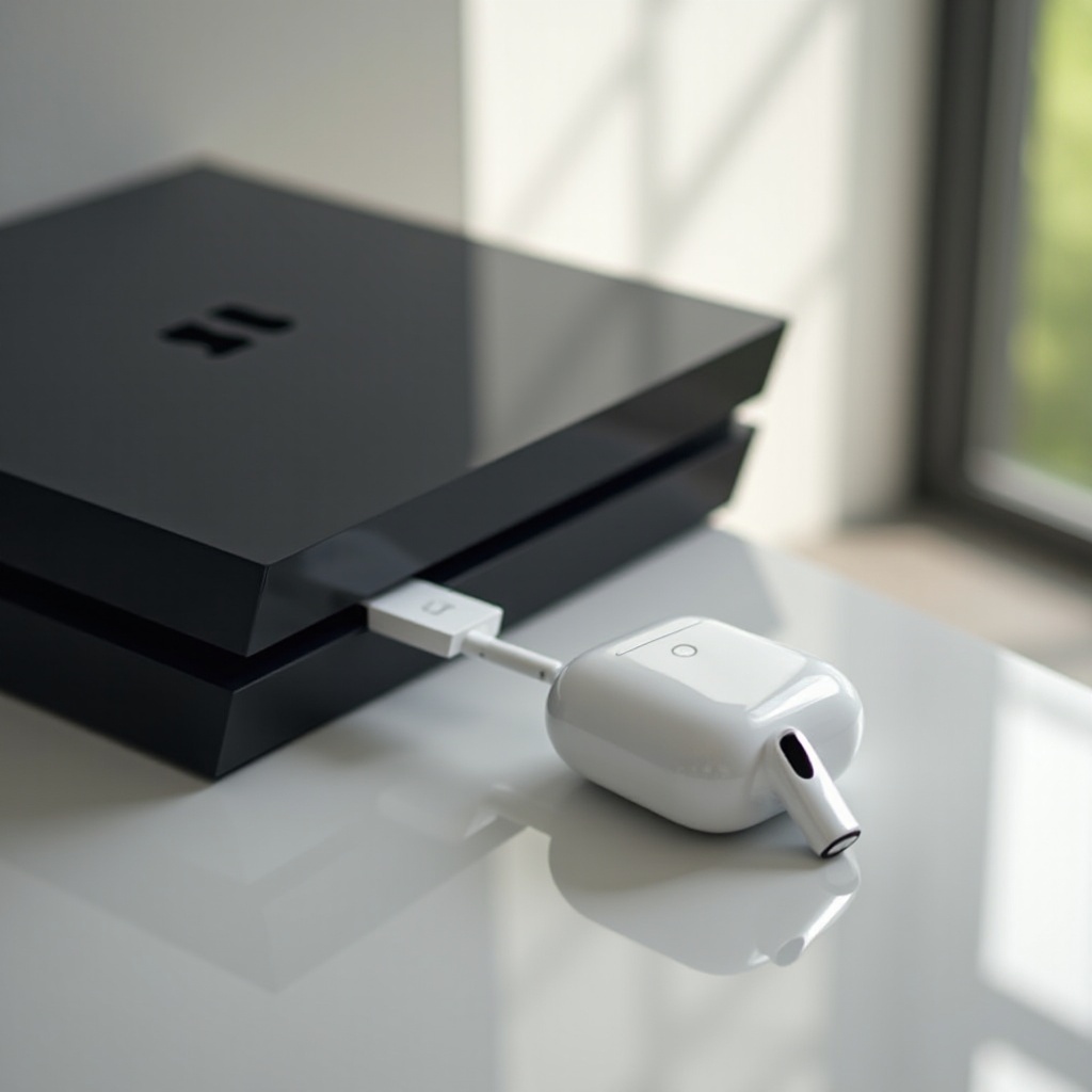 bluetooth adapter for ps4 airpods