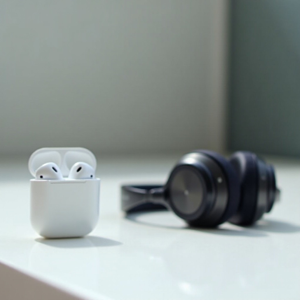 airpods zní ploše ve srovnání s sluchátky Sennheiser