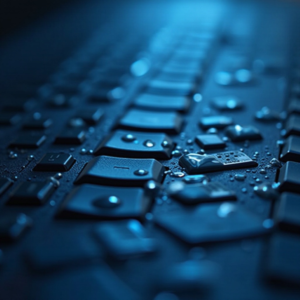 oštećenje vodom na tastaturi