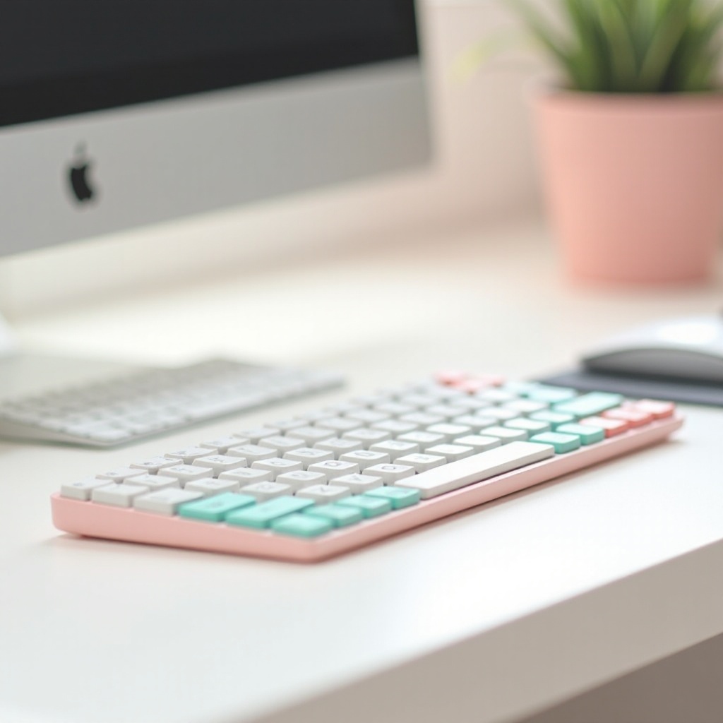 cute wireless keyboard and mouse