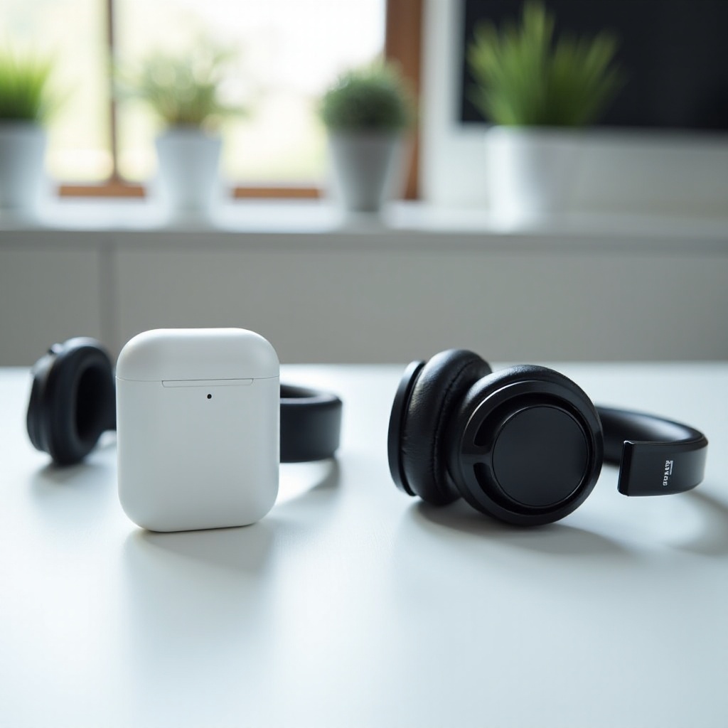 airpods zní ploše ve srovnání s sluchátky Sennheiser