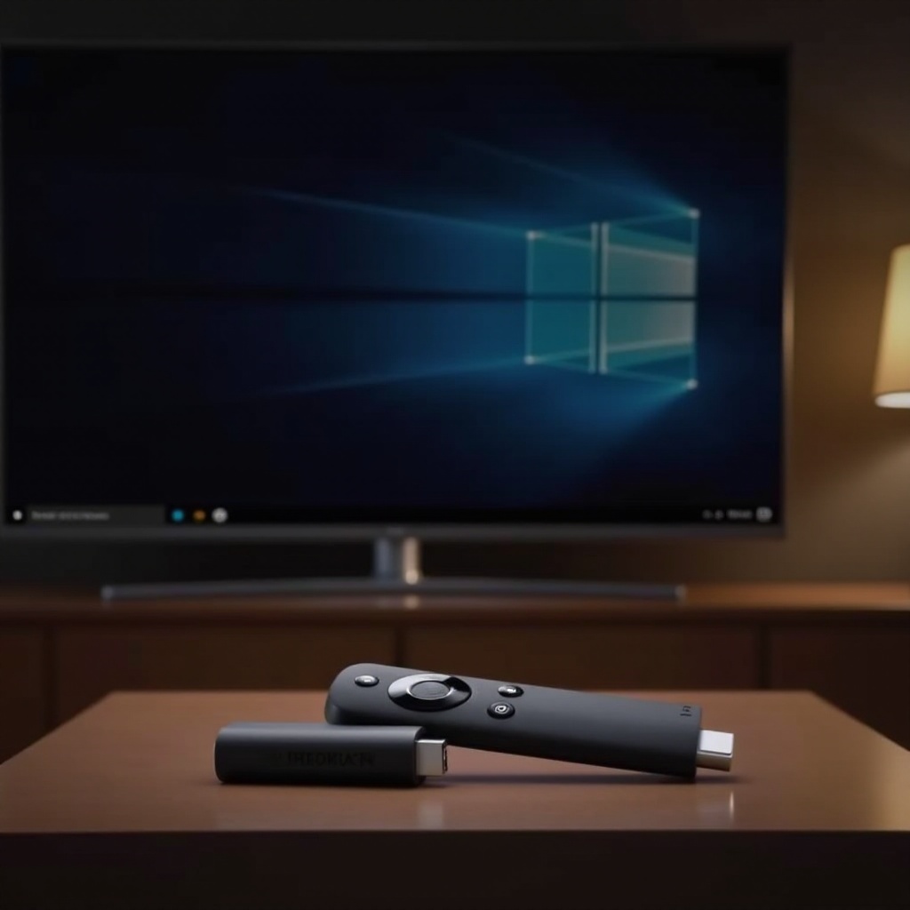 vysílání na Firestick z PC s Windows 11