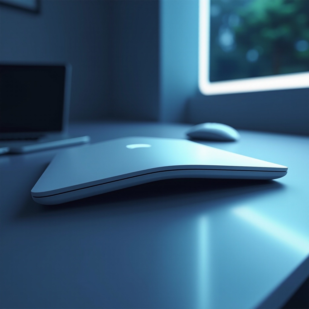 انحناء الماك بوك