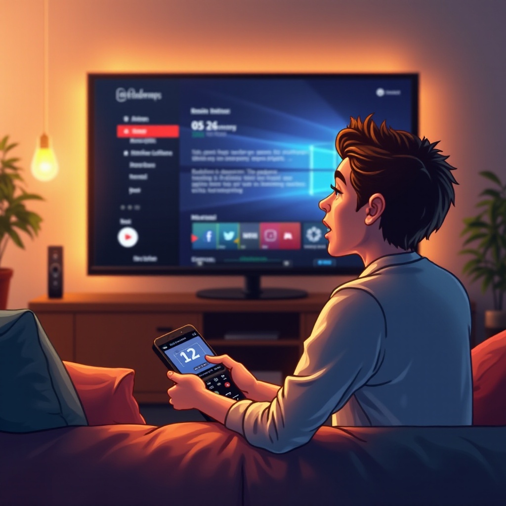 firestick stuck on fire tv screen