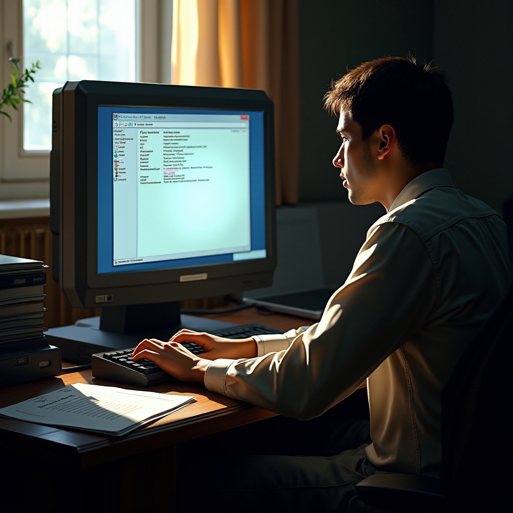 modul de siguranță Windows XP