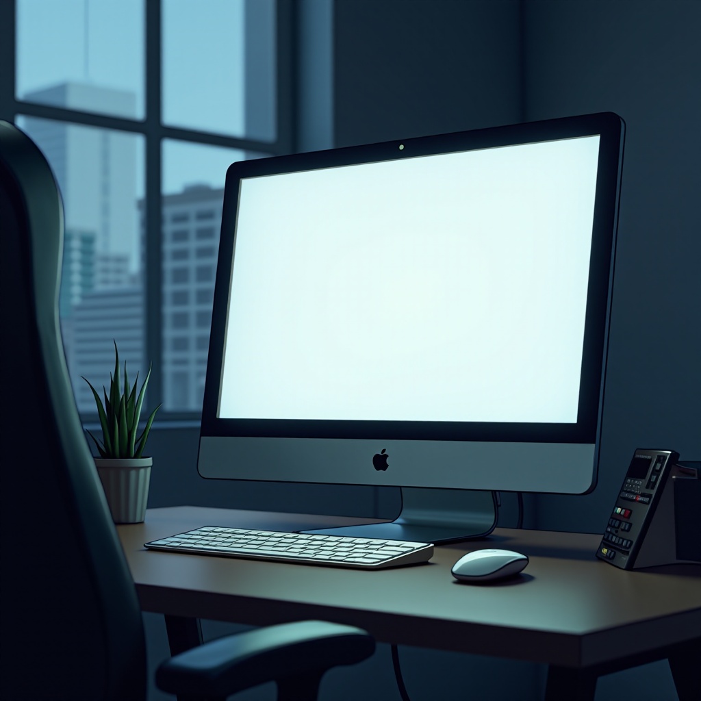 computer monitor turning on and off