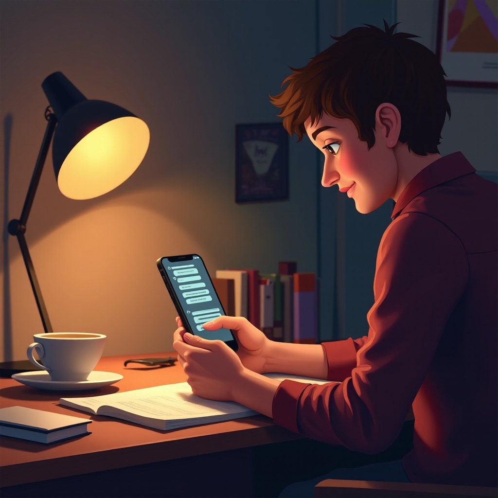 jak najít staré iMessages