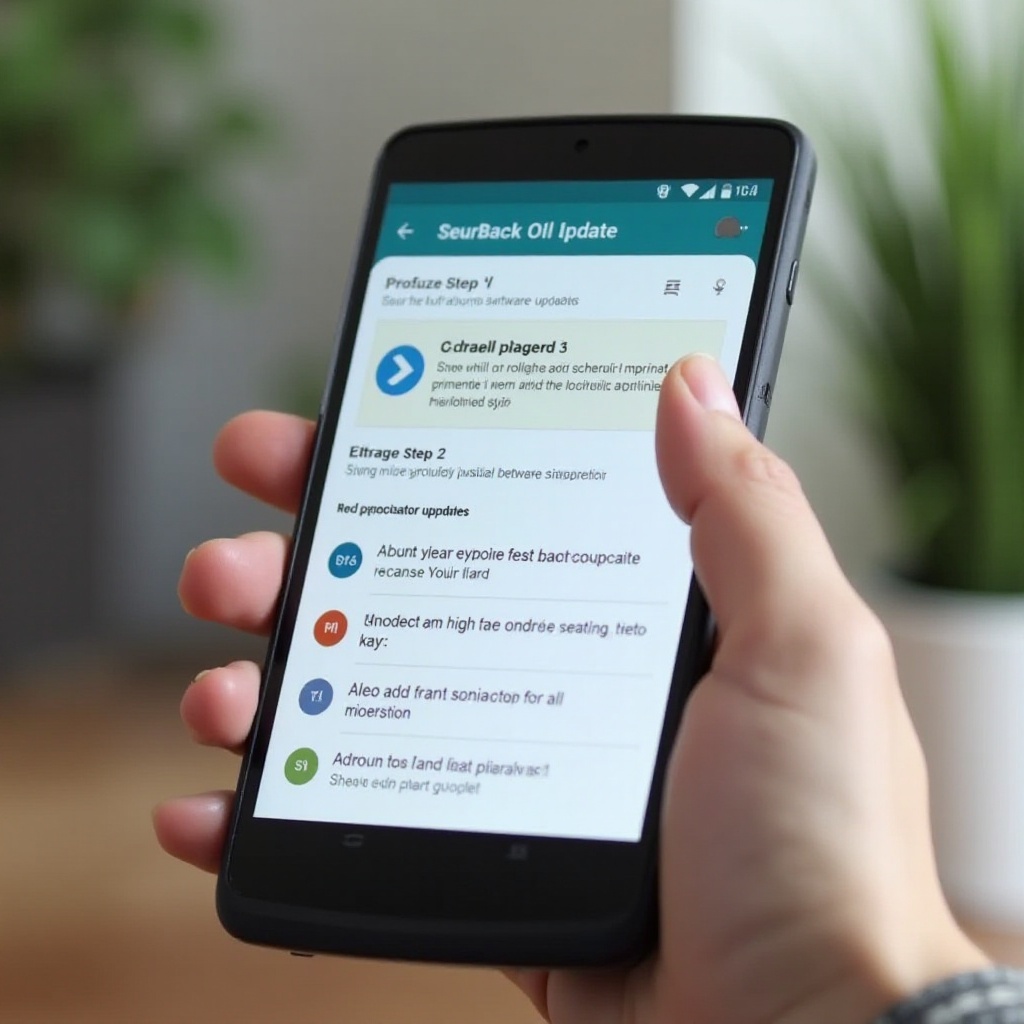 jak cofnąć aktualizację oprogramowania na Androidzie