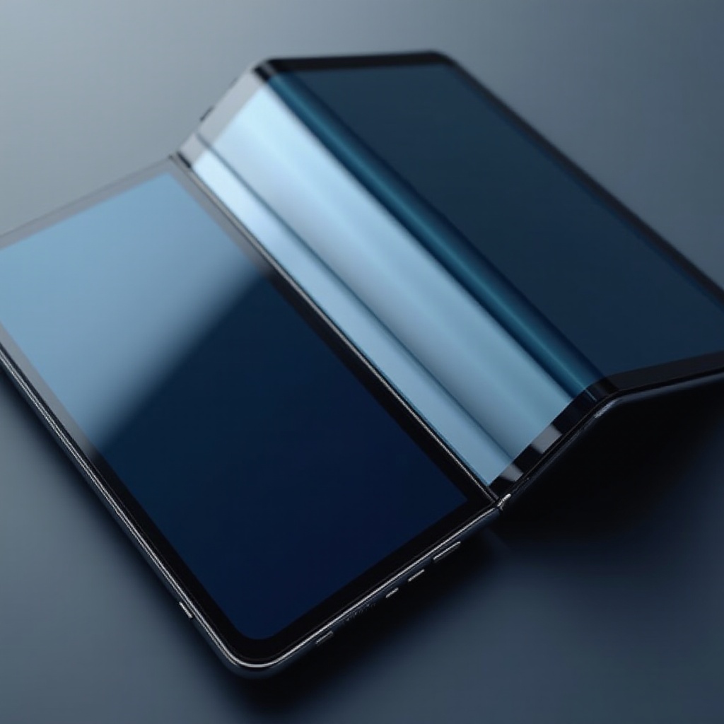 încrețitura telefonului pliabil Samsung