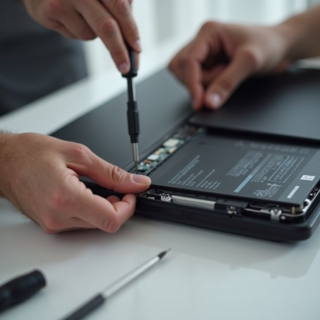 како променити батерију у Lenovo лаптопу