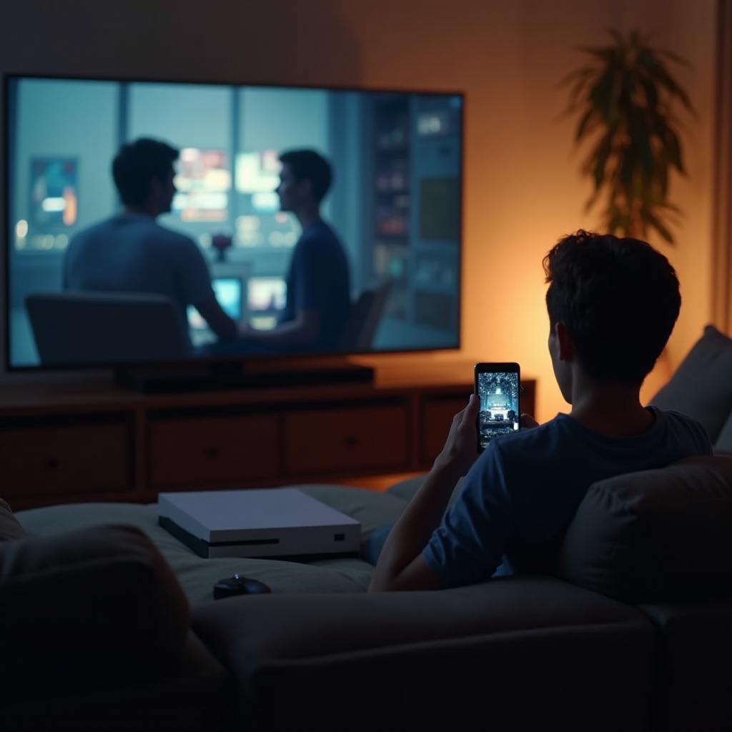 како да огледате екран на xbox one