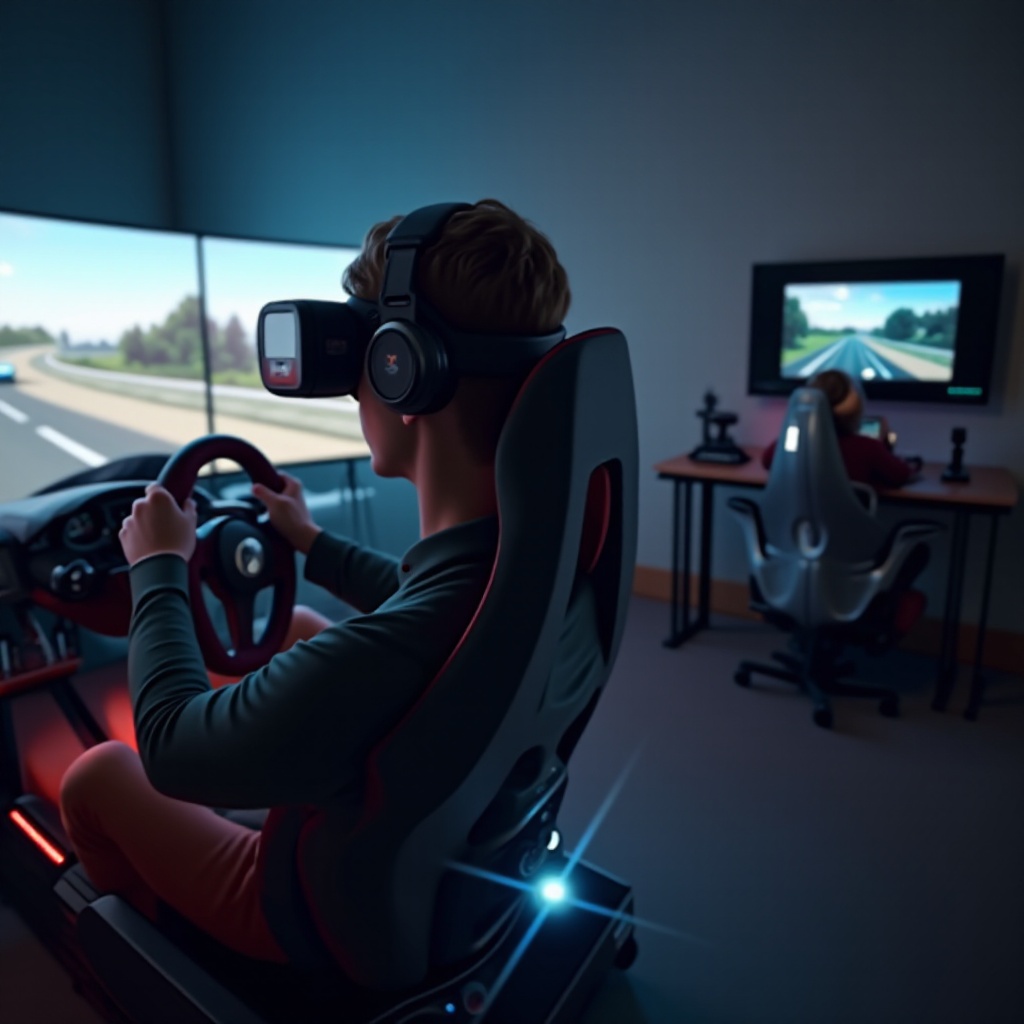 nejlepší VR headset pro závodní simulace
