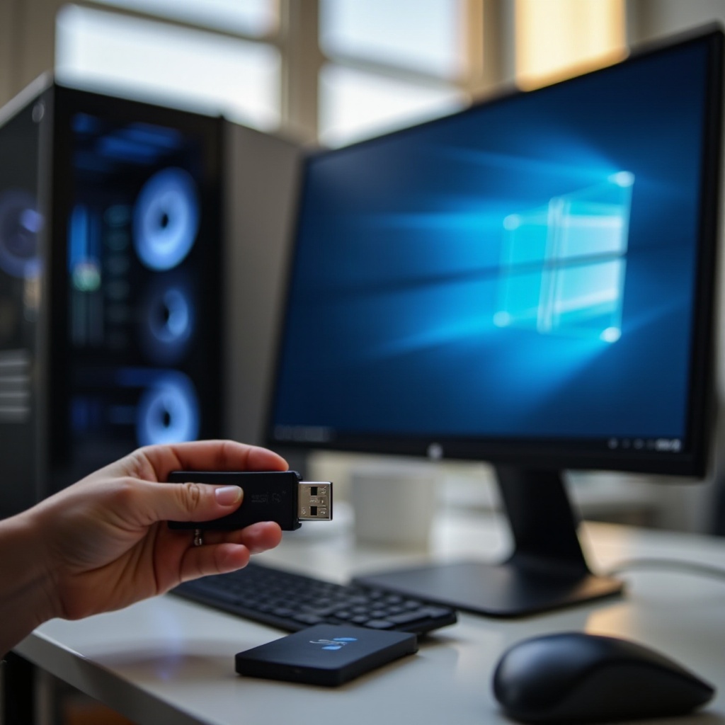 instalează Windows 10 pe un nou SSD