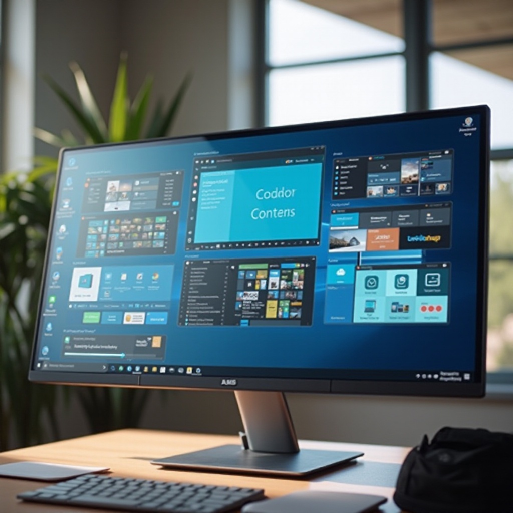Настройка макетов привязки в Windows 11