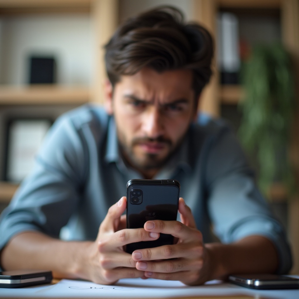 الآيفون يقول لا توجد شريحة SIM