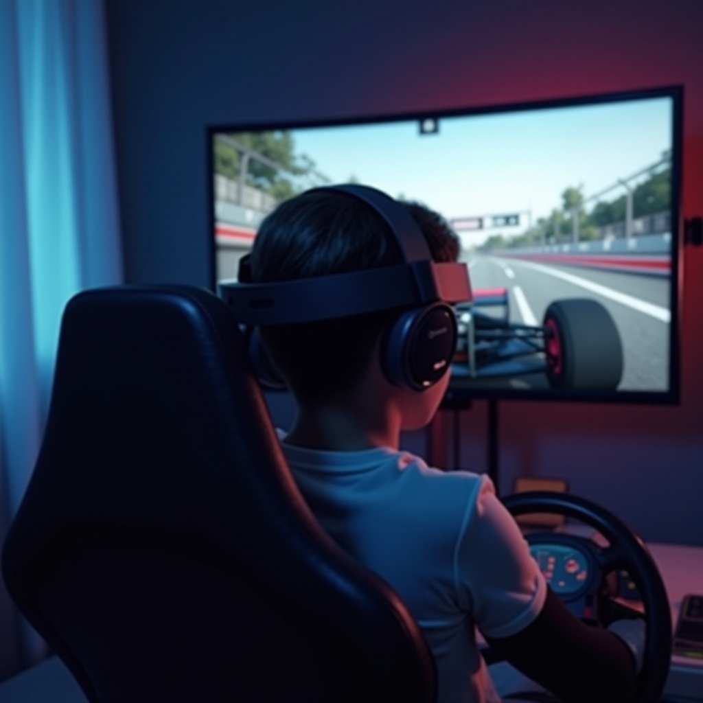 най-добрата VR слушалка за състезателни симулатори