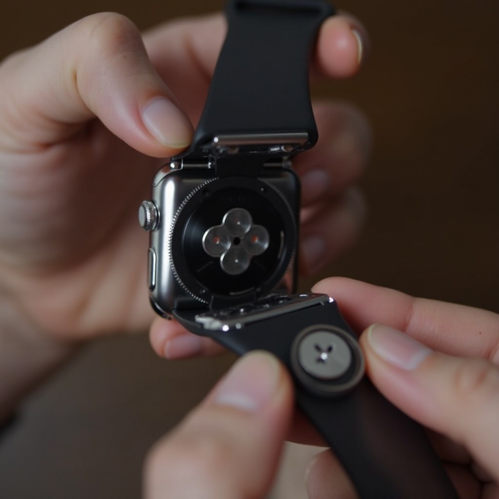 jak zdjąć pasek z mojego zegarka Apple Watch