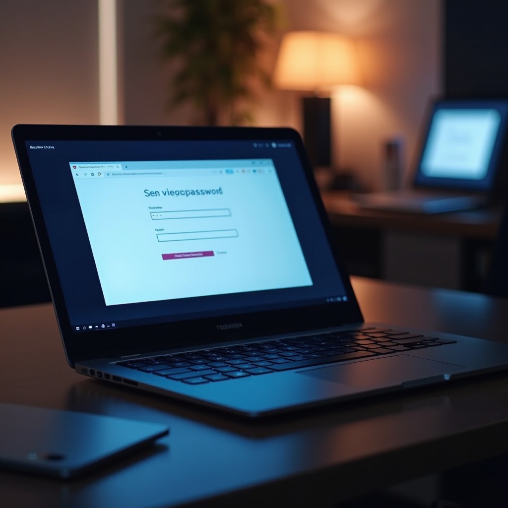 како да ресетујете лозинку на Тошиба лаптопу