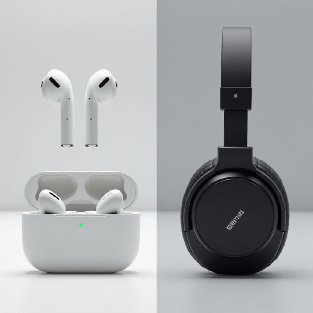 airpods sună plat comparativ cu căștile Sennheiser