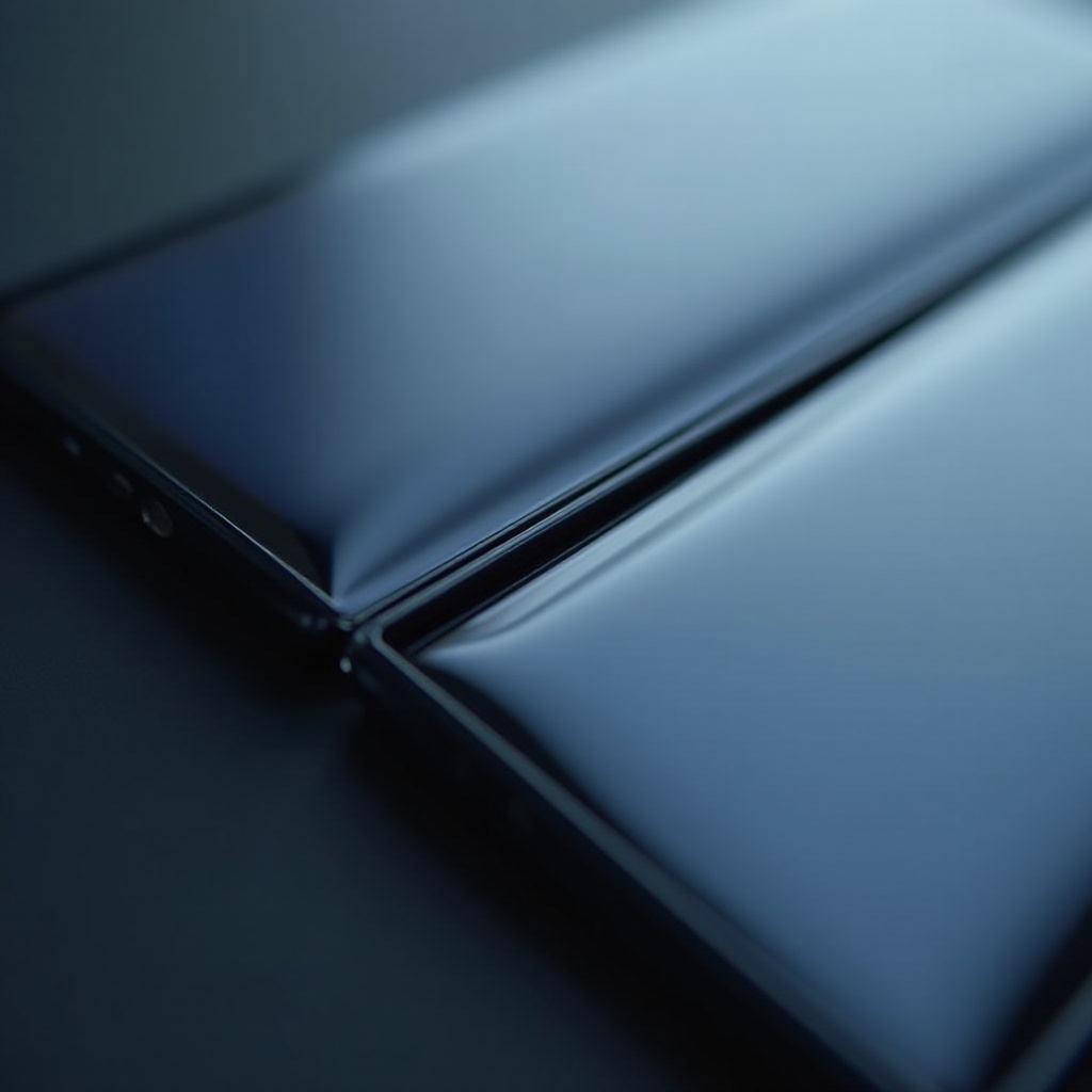 تجعد الهاتف القابل للطي من سامسونج