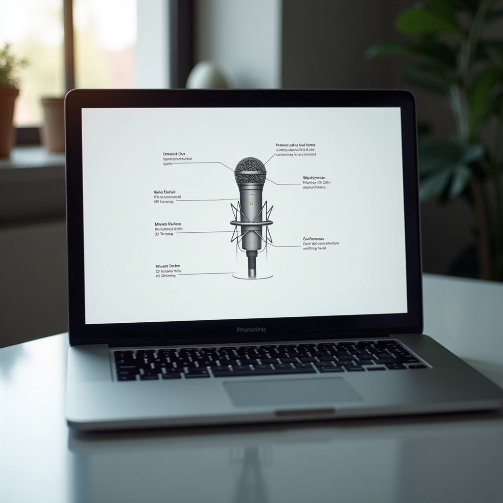 kde je mikrofon v MacBooku Pro