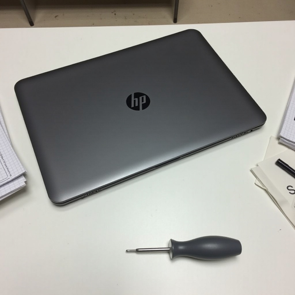 كيفية فتح الغطاء الخلفي للاب توب HP